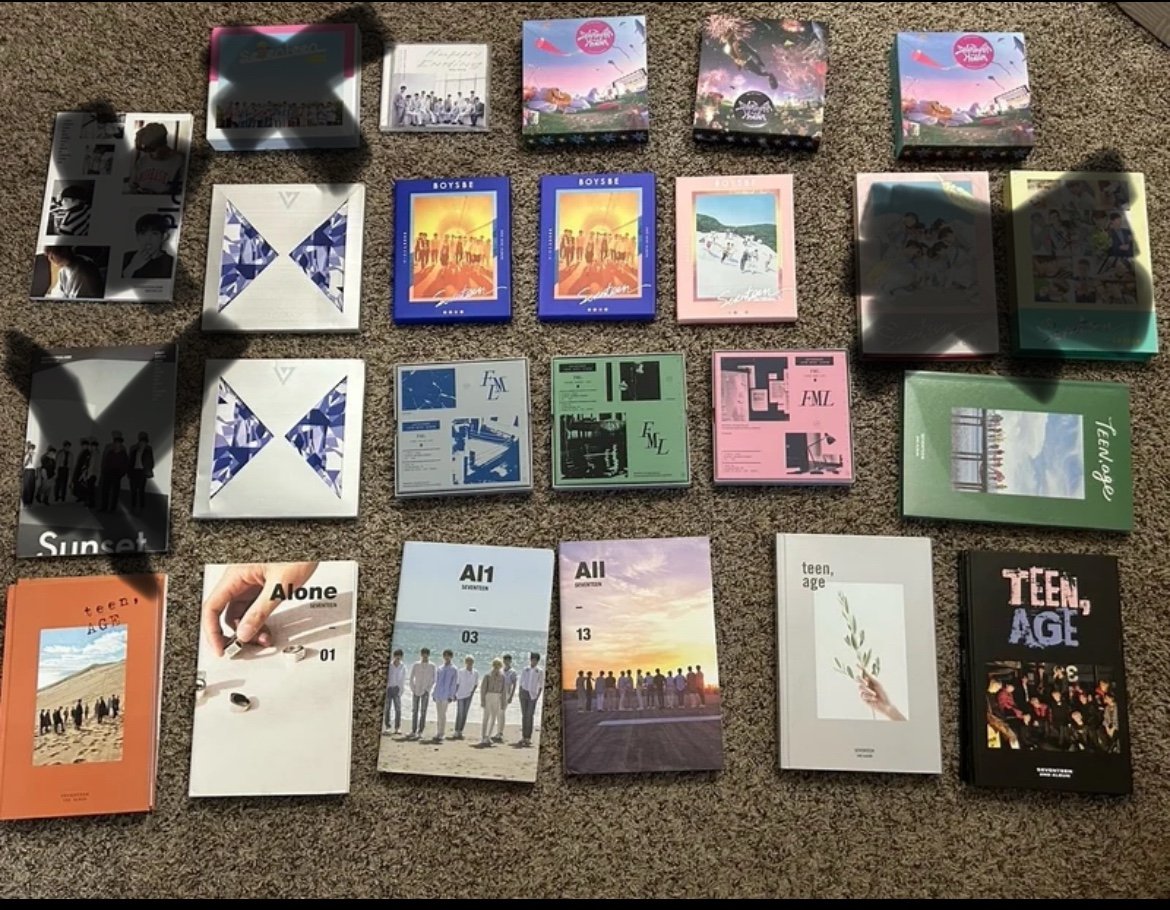 Kpop Album Lot