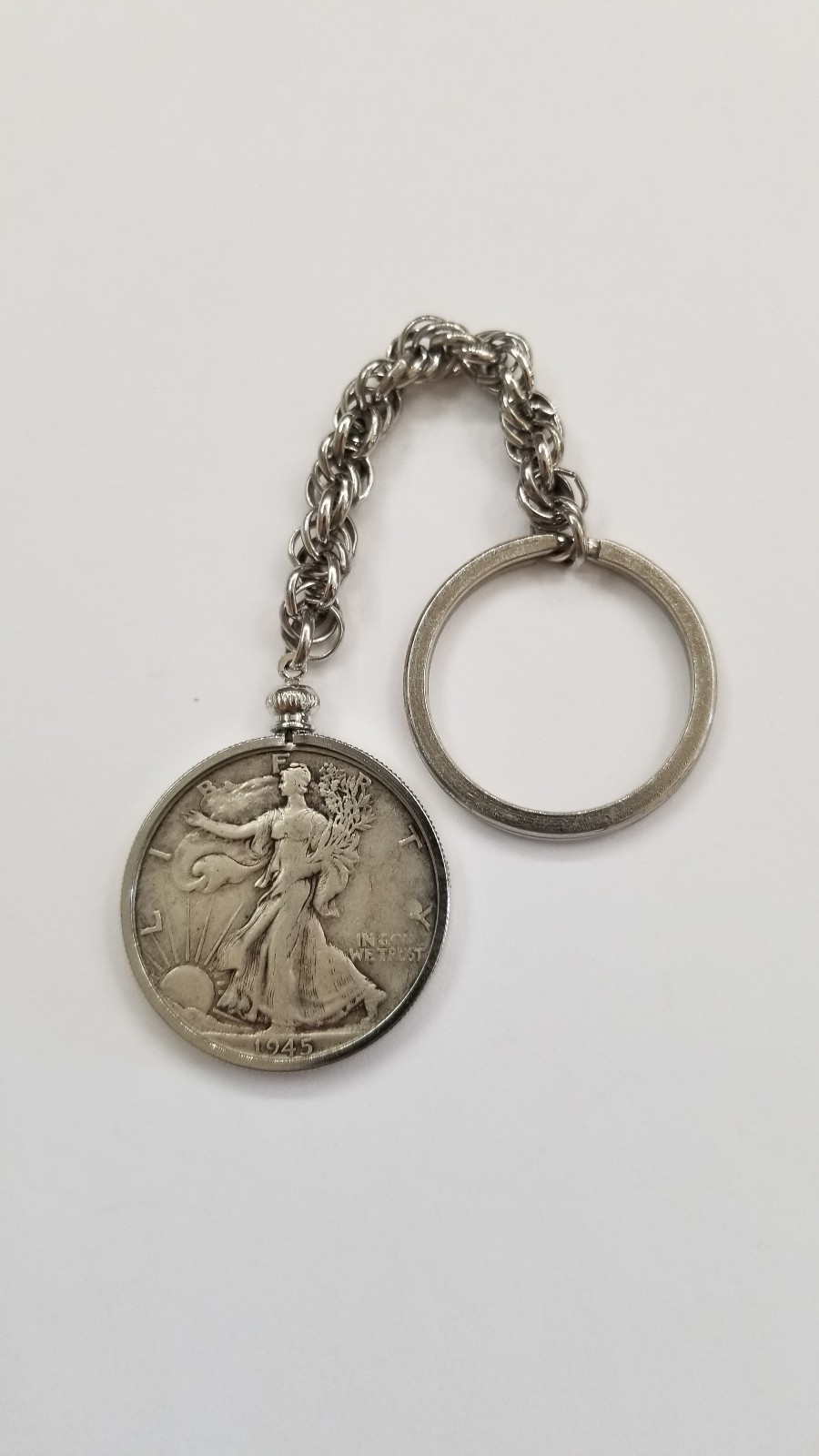 Key Chain with 1/2 Dollar