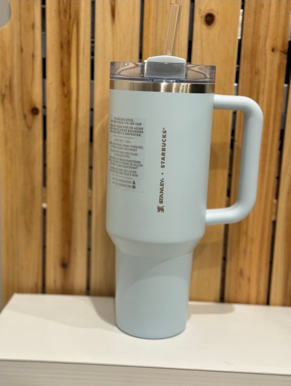 Starbucks Stanley Spring Blue Cup