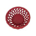 Espana Red Bread Basket Bowl Lattice Weaved Ceramic Espana Lifestyle Hot N Cold