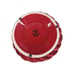 Espana Red Bread Basket Bowl Lattice Weaved Ceramic Espana Lifestyle Hot N Cold