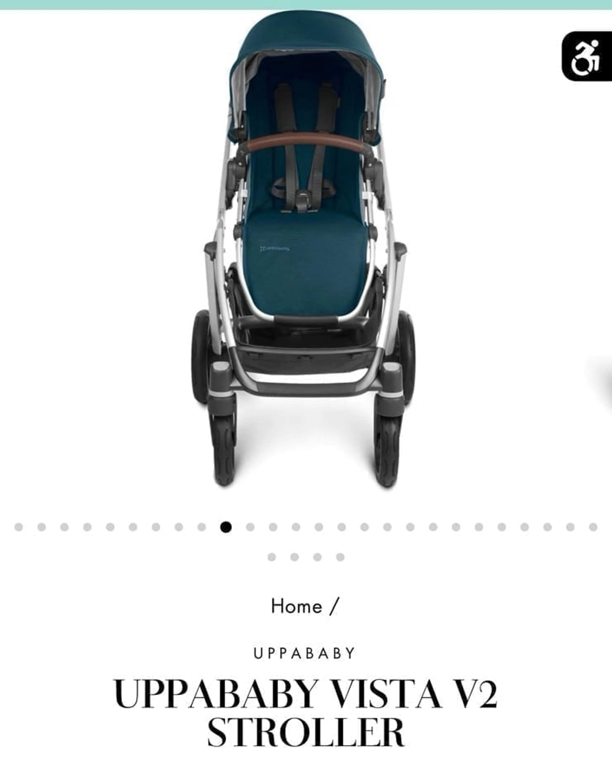 UPPAbaby vista v2 travel system (Finn)