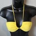 Triangl astro string Yellow Terry cloth set