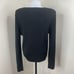 Scotch & Soda Women’s Black Melange Pearl Button V-neck Cardigan Sweater Sz L