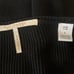 Scotch & Soda Women’s Black Melange Pearl Button V-neck Cardigan Sweater Sz L