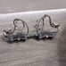 Campagnolo C-Record Platform Pedals W/ C Record Toe Clips & Campagnolo Leather