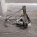 Campagnolo C-Record Platform Pedals W/ C Record Toe Clips & Campagnolo Leather