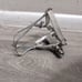 Campagnolo C-Record Platform Pedals W/ C Record Toe Clips & Campagnolo Leather