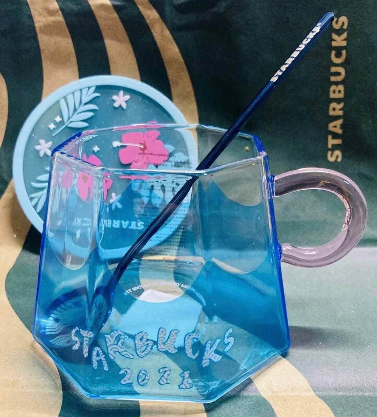 2021 Starbucks Japan Creative Fuji Mug w/Spoon