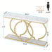 Console Table, 55 Inch Entryway Table Narrow Long Sofa Table