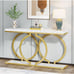 Console Table, 55 Inch Entryway Table Narrow Long Sofa Table