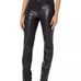 Blanknyc Lexington Pants Woman 27 Punk Goth Faux Leather Double Buckle Matrix