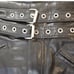 Blanknyc Lexington Pants Woman 27 Punk Goth Faux Leather Double Buckle Matrix