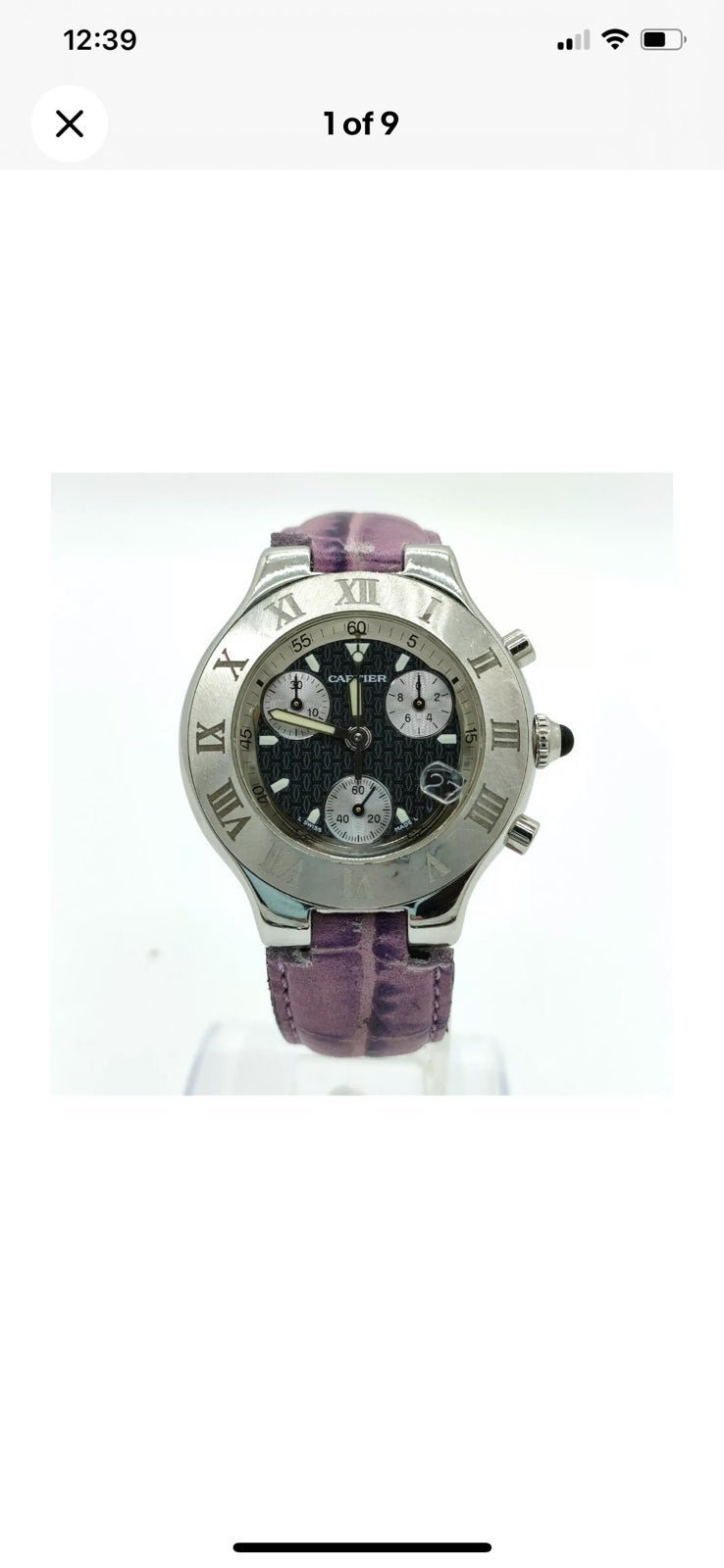 Cartier watch