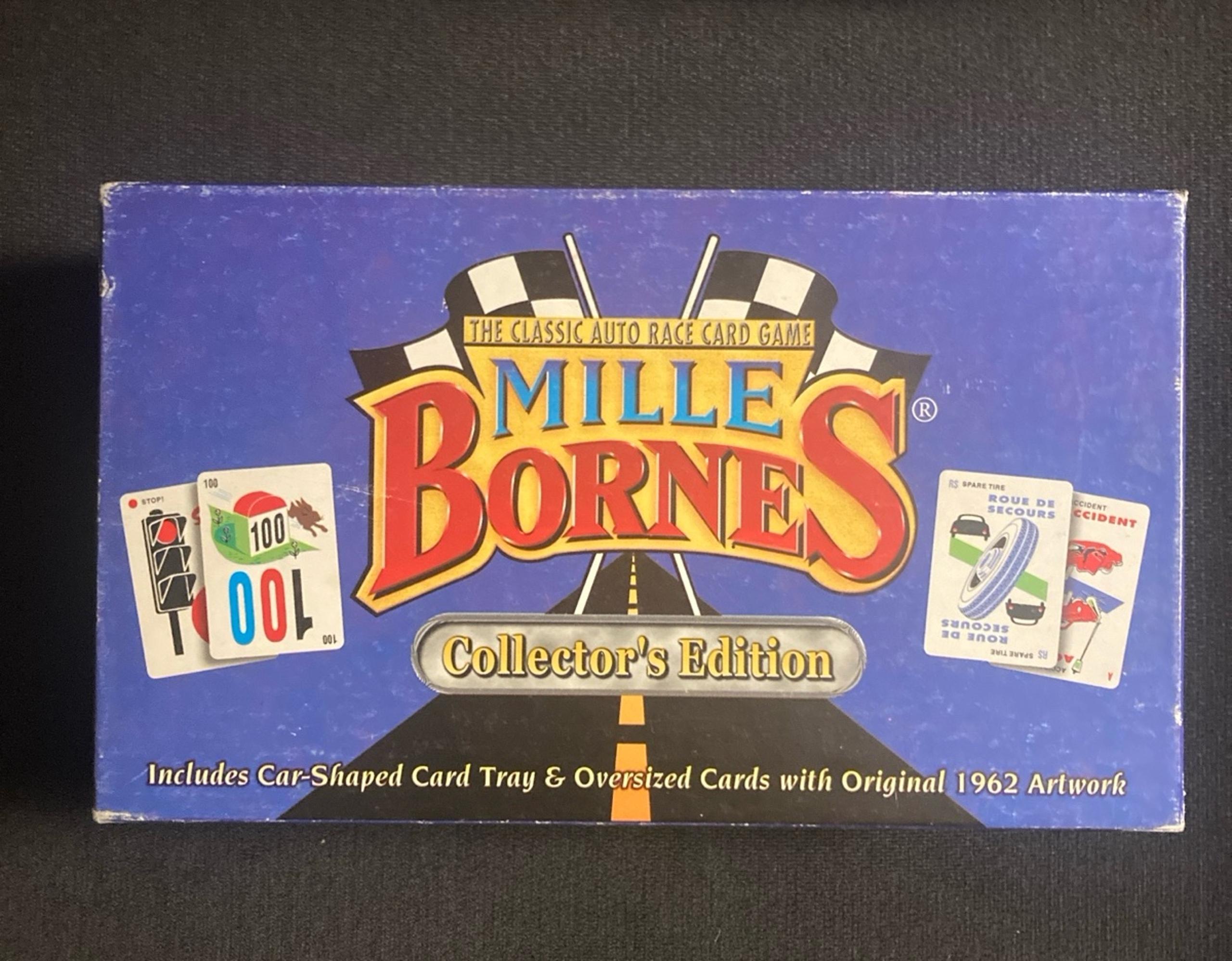 MILLE Bornes • The Classic Auto Race Card Game • Collector’s Edition