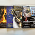 Four back issues of Heavy Metal magazine