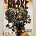 Four back issues of Heavy Metal magazine