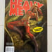 Four back issues of Heavy Metal magazine