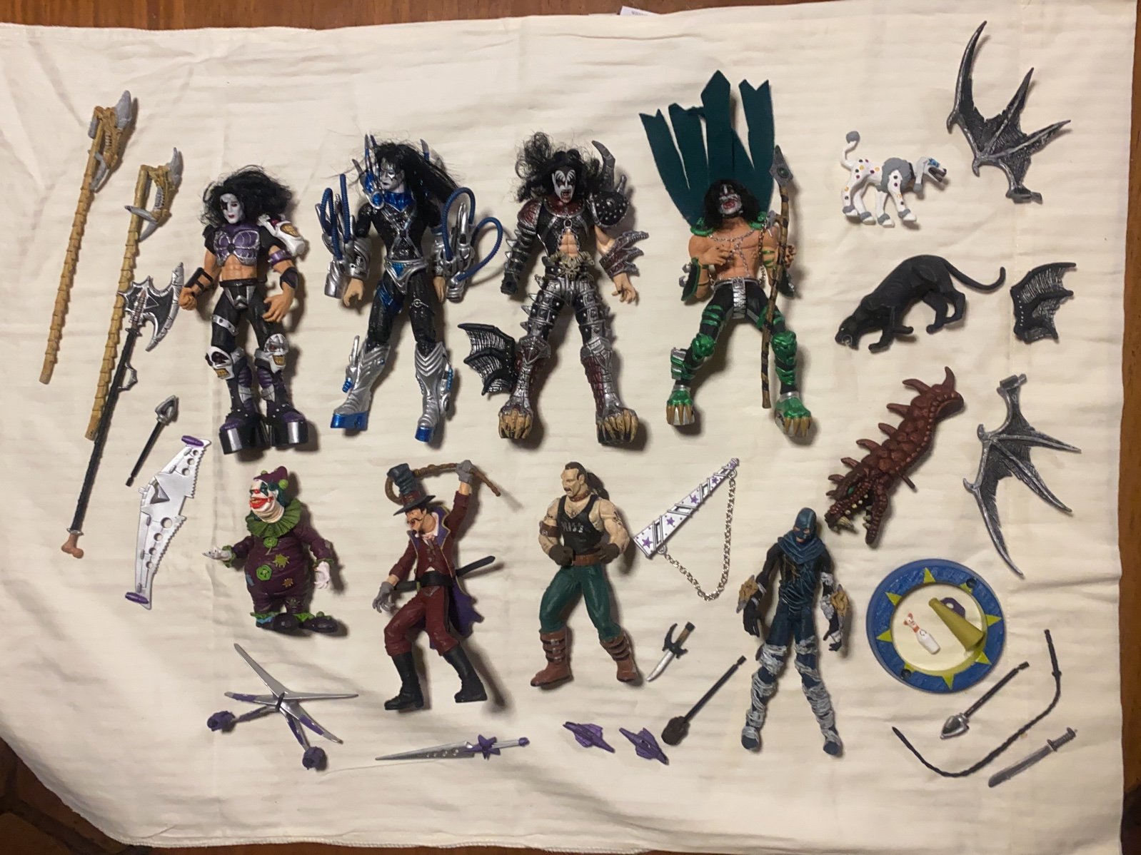 KISS McFarlane Psycho Circus set 1998