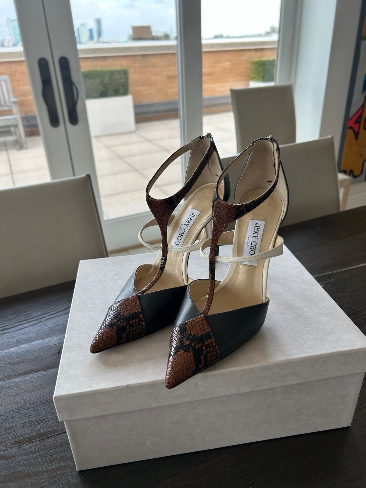 Jimmy Choo Sanoi 100, size 39.5