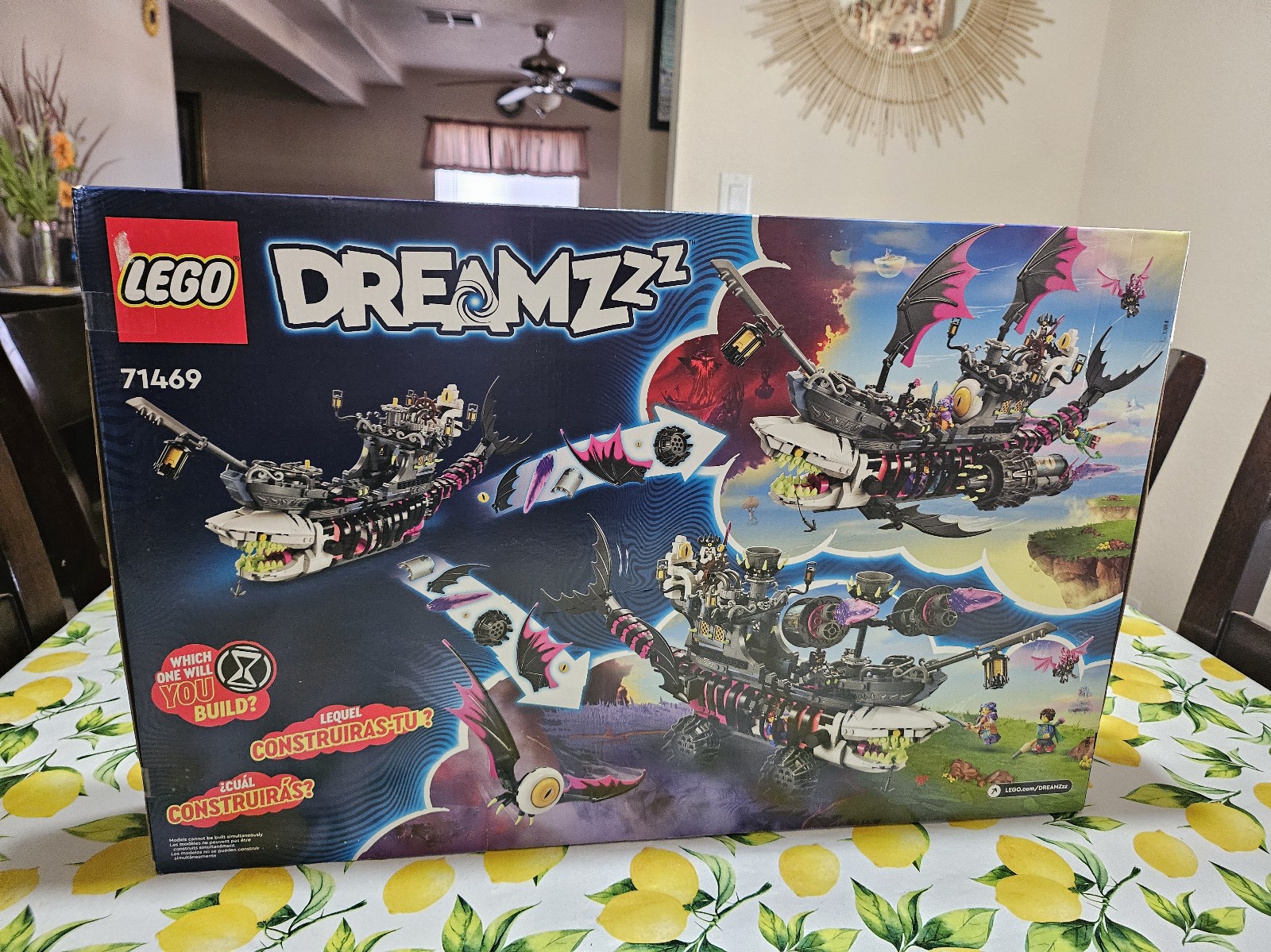 LEGOLEGO Dreamzzz 71469 Nightmare Shark Ship New and Sealed