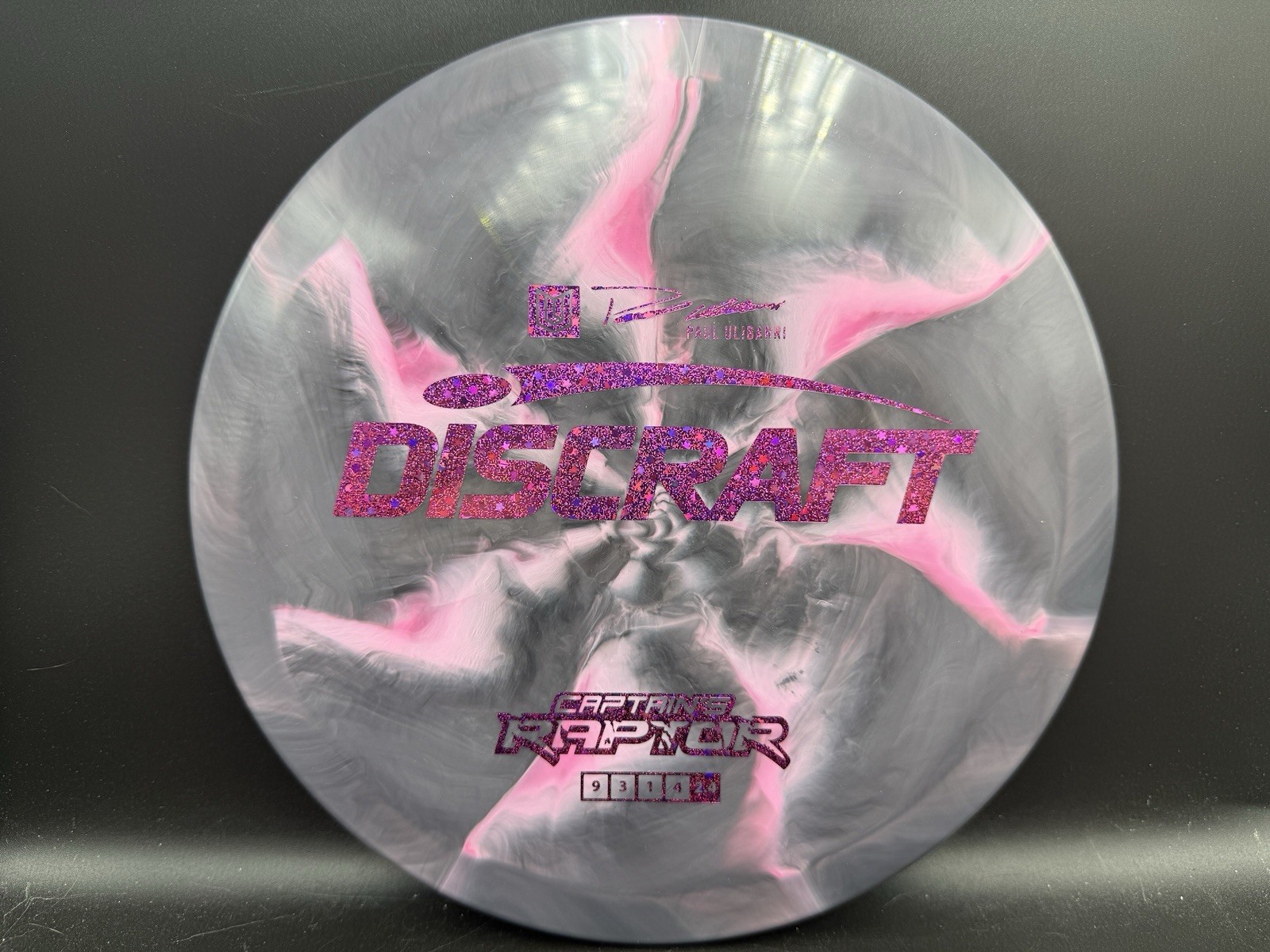 New Discraft Paul Ulibarri ESP Swirl Captain's Raptor Driver Golf Disc 170-172