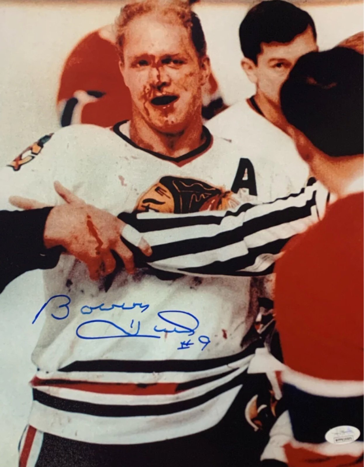 Bobby hull 11x14 signed photo