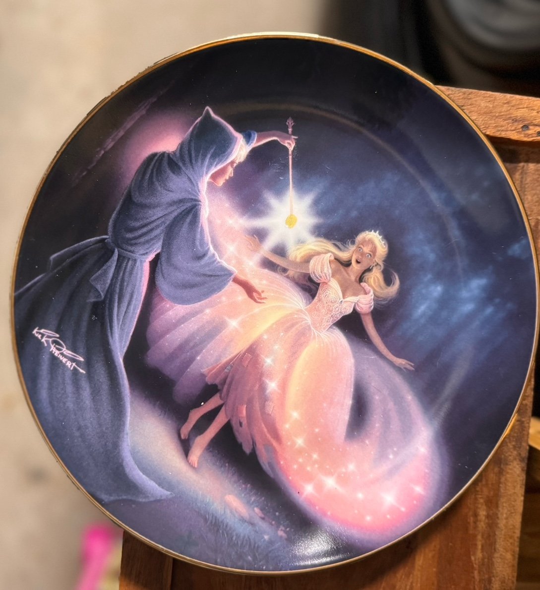 Fairy Godmother's Magic Franklin Mint ~ Limited Edition ~ Collectible Plate