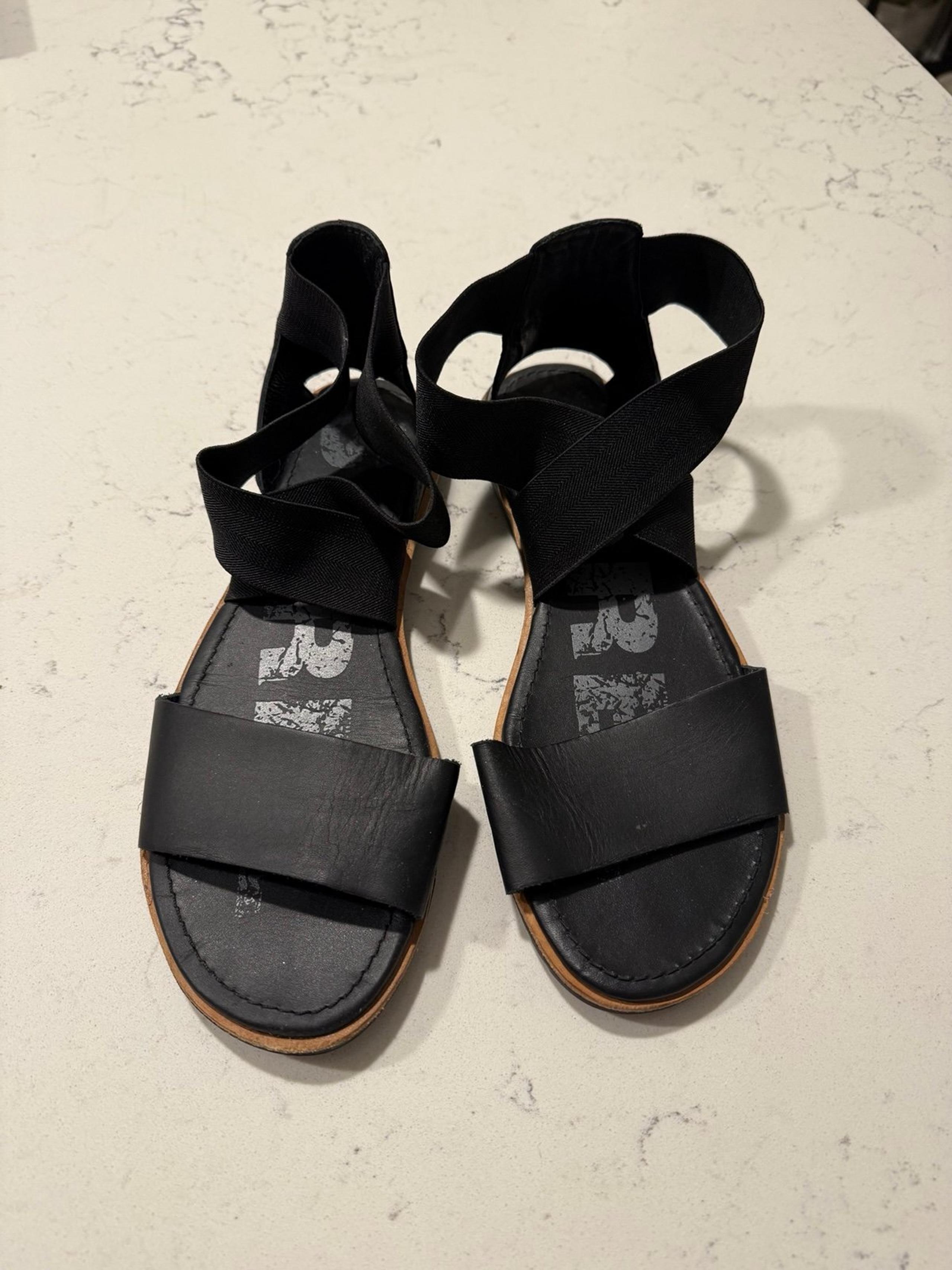 Sorel Ella sandals - black, women’s 8