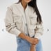 LaMarque Axia faux leather bomber jacket