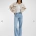 LaMarque Axia faux leather bomber jacket