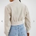 LaMarque Axia faux leather bomber jacket