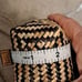 Pihan Malaysian Women’s Tote Bag Woven Rattan Shoulder Purse Bag Fiber Handmade