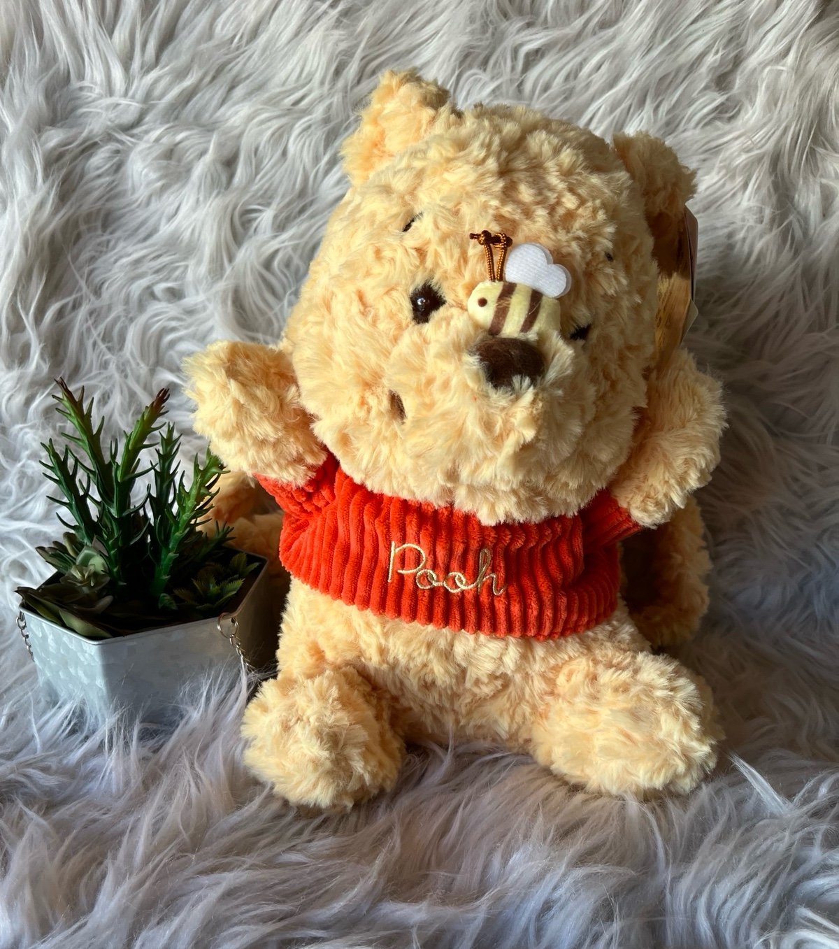 Disney Genuine Winnie the Pooh Plush Backpack