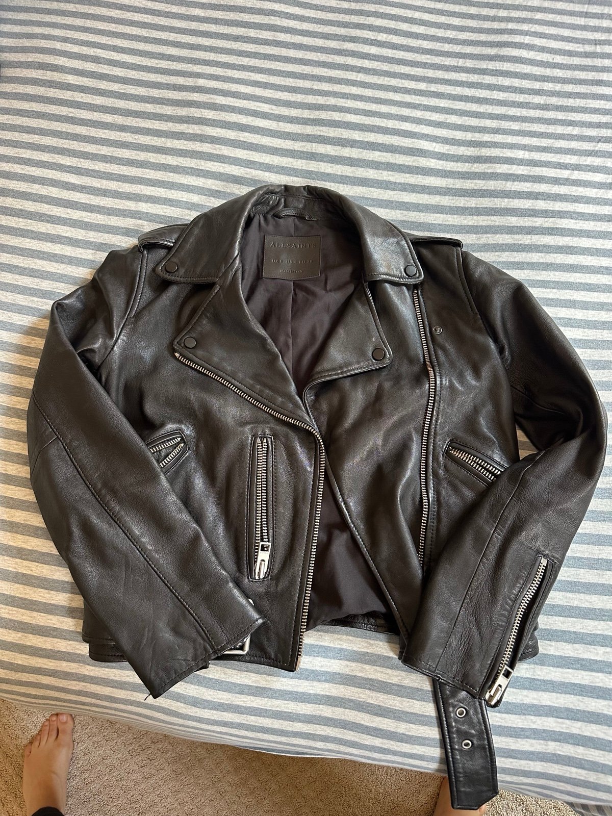 All Saints Leather Jacket