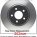 Detroit Axle 262mm Rear Rotor Brakes