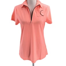 Jamie Sadock Simplicite NEW Womens Size Small Golf Polo Short Sleeve Quarter Zip