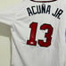 Ronald Acuna Jr. Atlanta Braves Signed Custom White Jersey - JSA COA