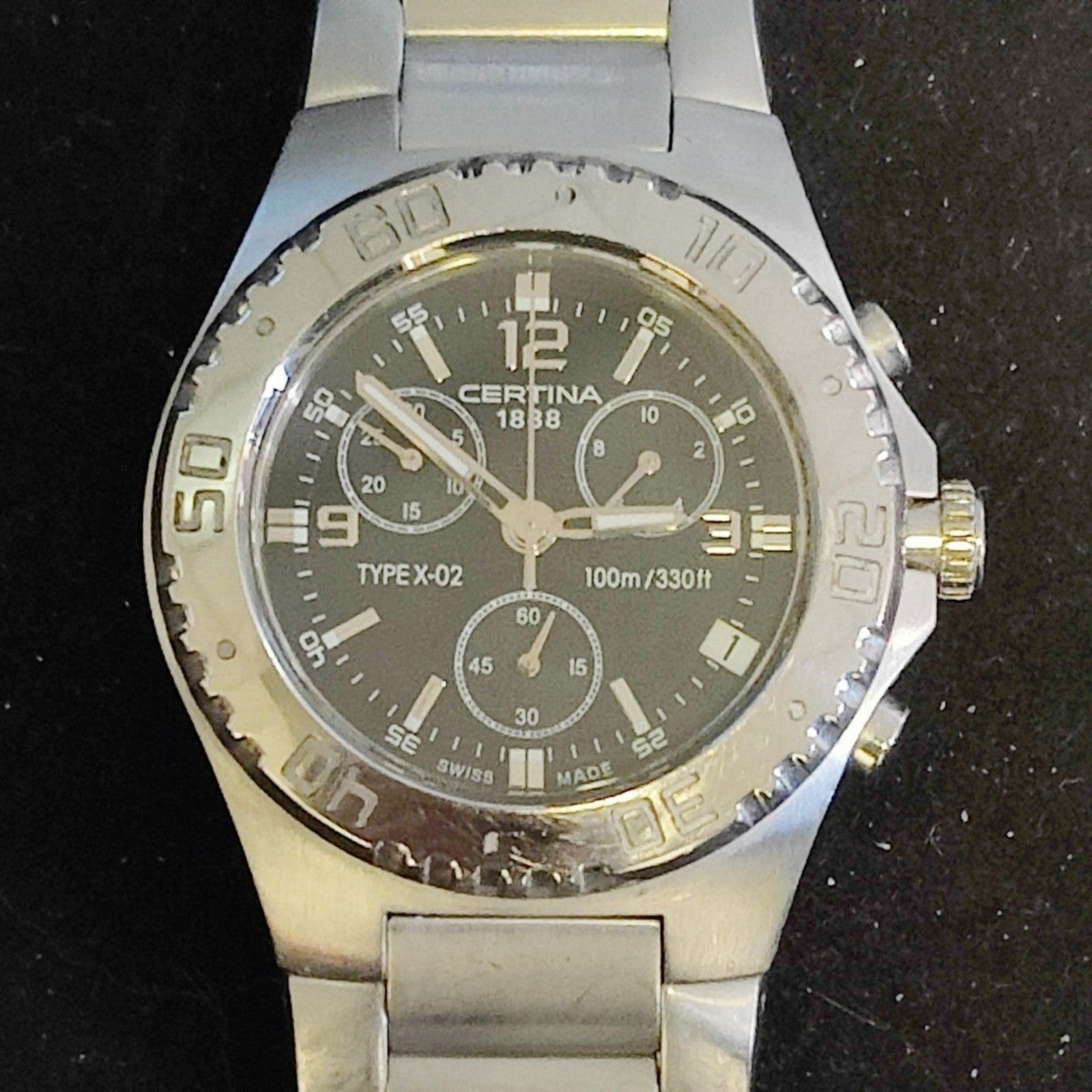 Certina DS Type X-02 Men's Chronograph with OEM Box