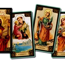 Voices of Saints Oracle Cards 2004 by Lo Scarabeo Opened-Unused