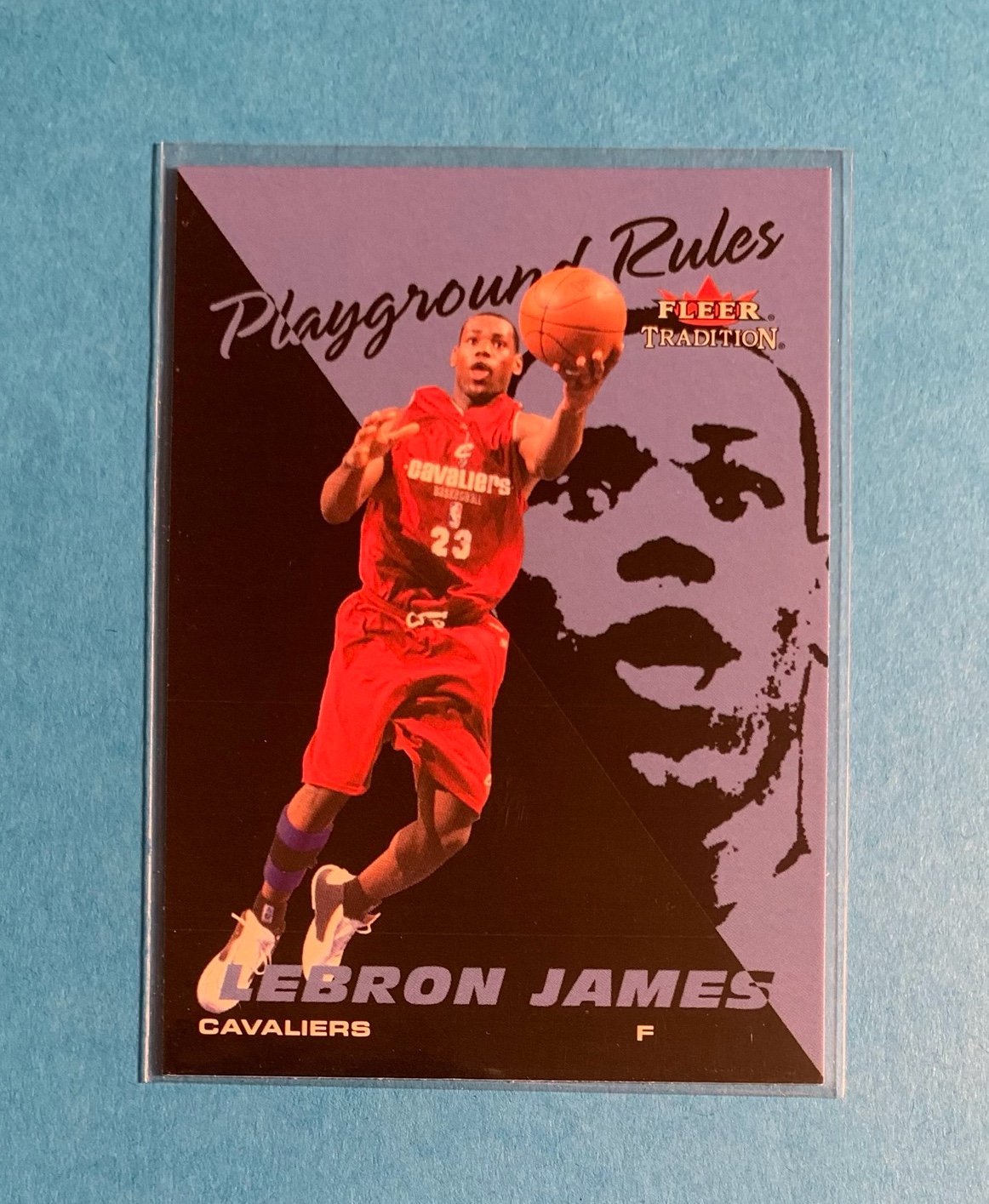 2003 Fleer Tradition Lebron James Rookie Card (RC) SP