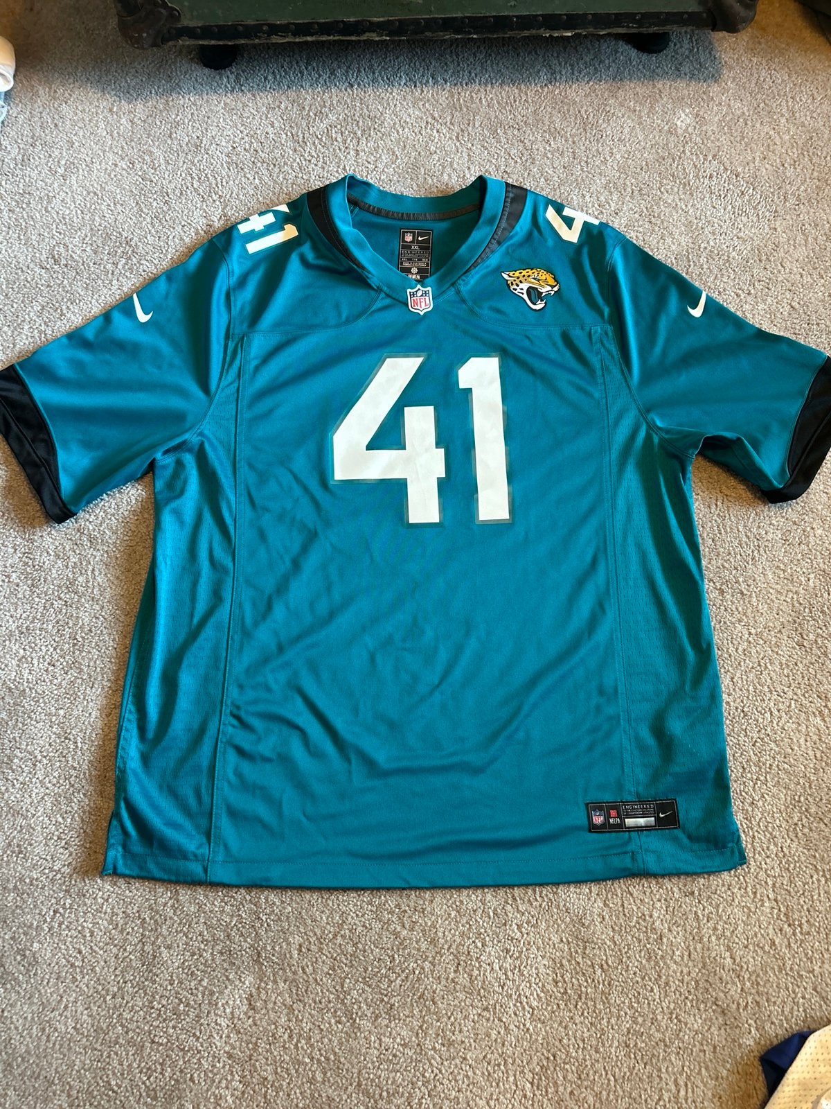 Josh Hines-Allen Jacksonville Jaguars Nike Men’s NFL Football Jersey