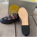 Boden NIB Navy Embroidered Suede Loafers sz 41