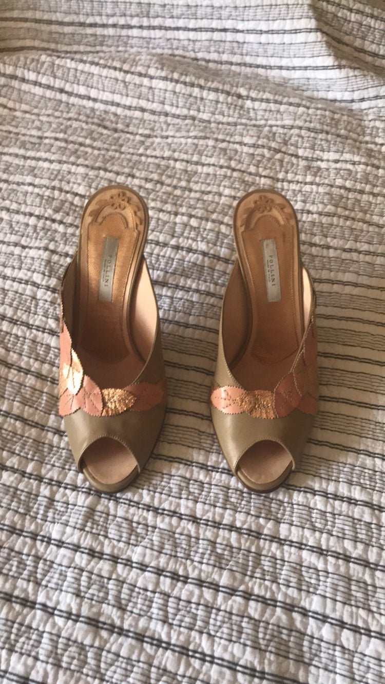 Pollini Hand Crafted Italian Heels. Sz37