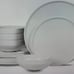 Stone Lain Quinn Bone China 12 piece dinnerware set