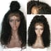 Big bang black kinky curl lace front wig
