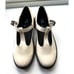 Zara *Doc Marten Style* White Mary Janes with Buckle Size 38