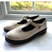 Zara *Doc Marten Style* White Mary Janes with Buckle Size 38