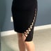 Opening Ceremony Stone Lattice Skirt (Asymmetrical / Pencil)