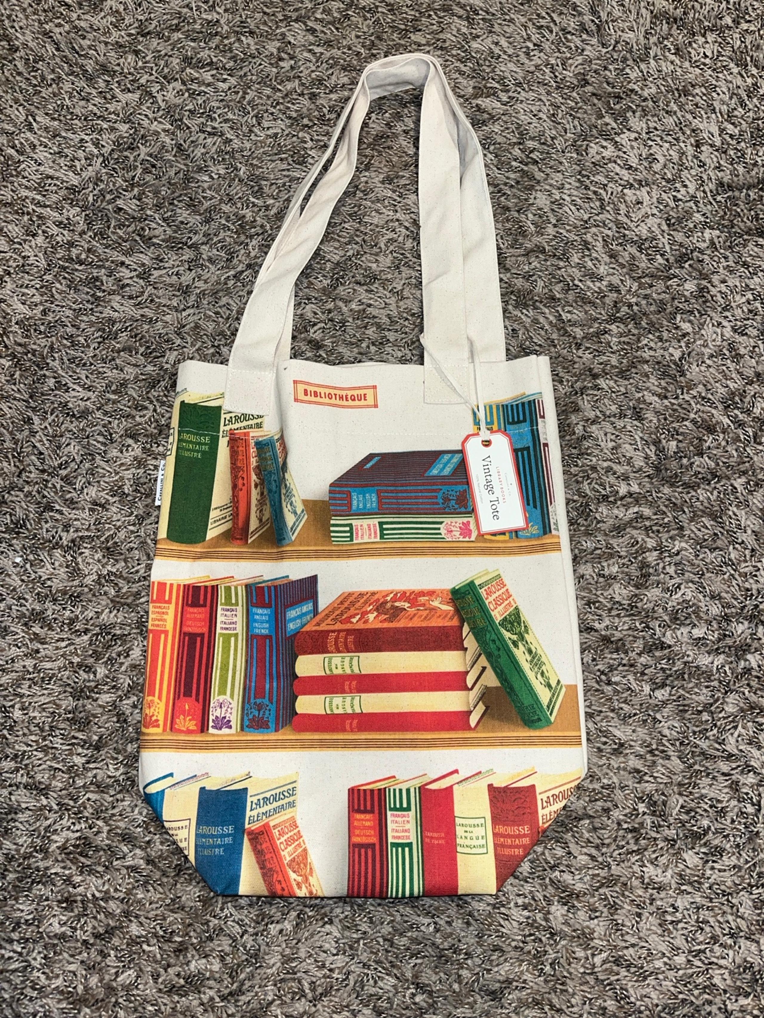 NWT Barnes and Noble Vintage Tote Bag